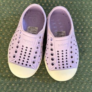 Native Toddler Light Purple Shoes